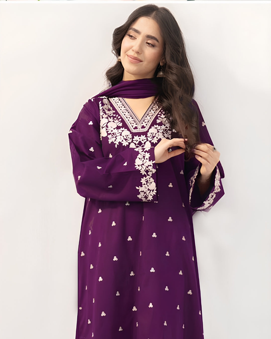 Embroidered Lawn